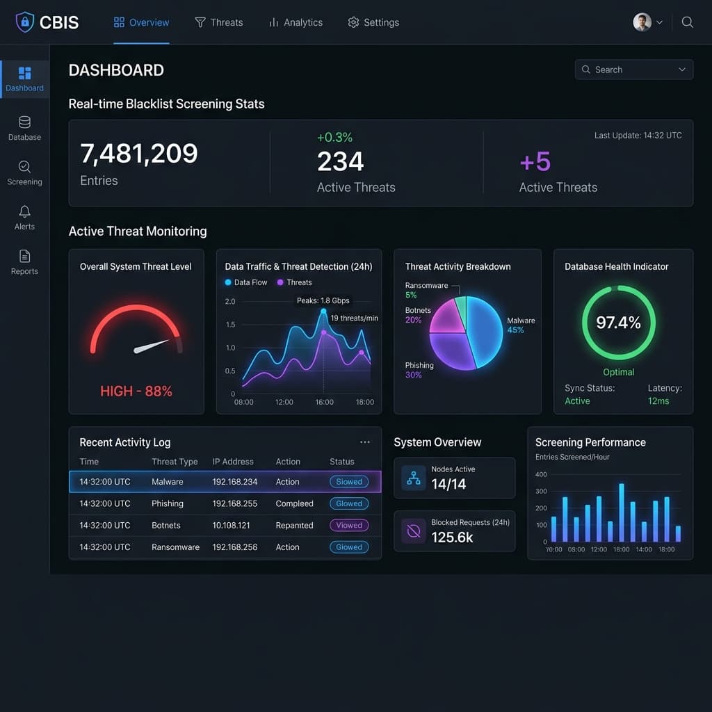 CBIS (Centralized Blacklist Intelligence System)